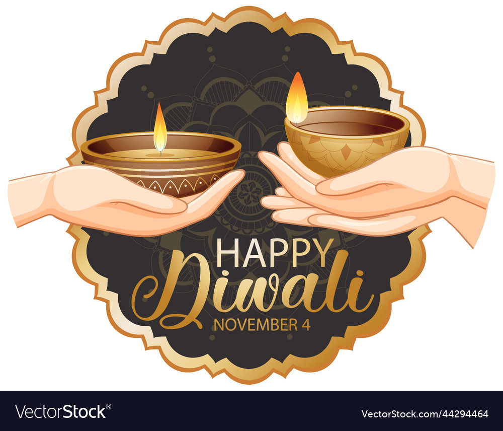 Happy diwali festival of lights