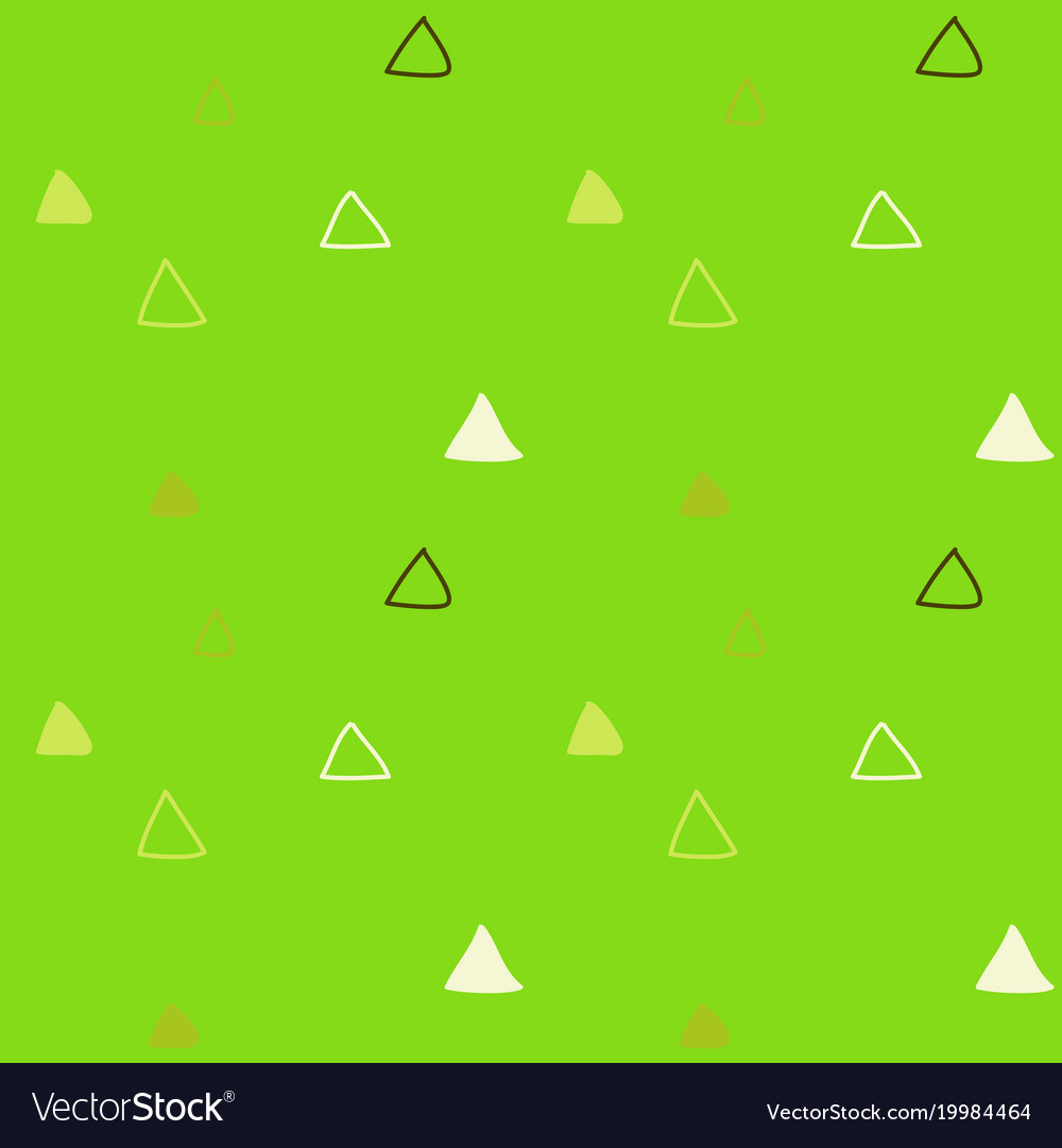 Kids triangular seamless pattern