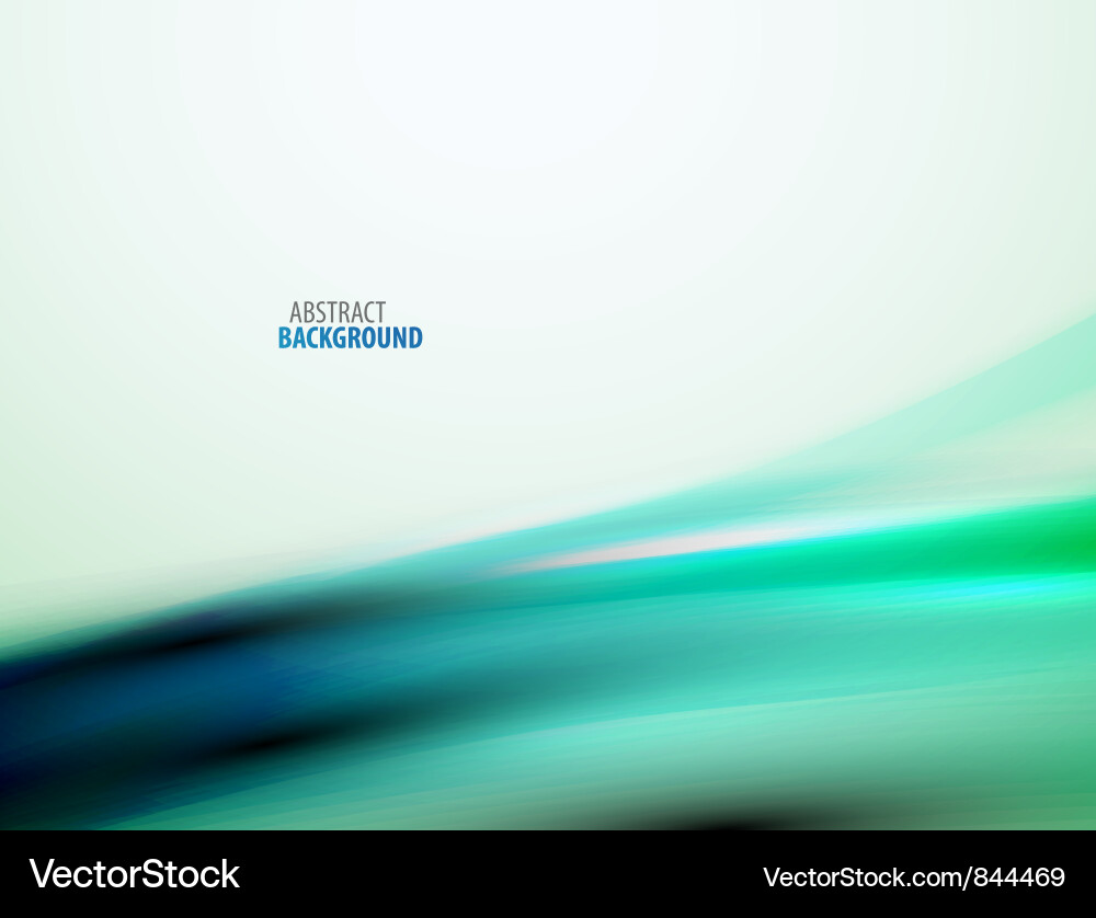 Abstract flowing smooth wave Royalty Free Vector Image