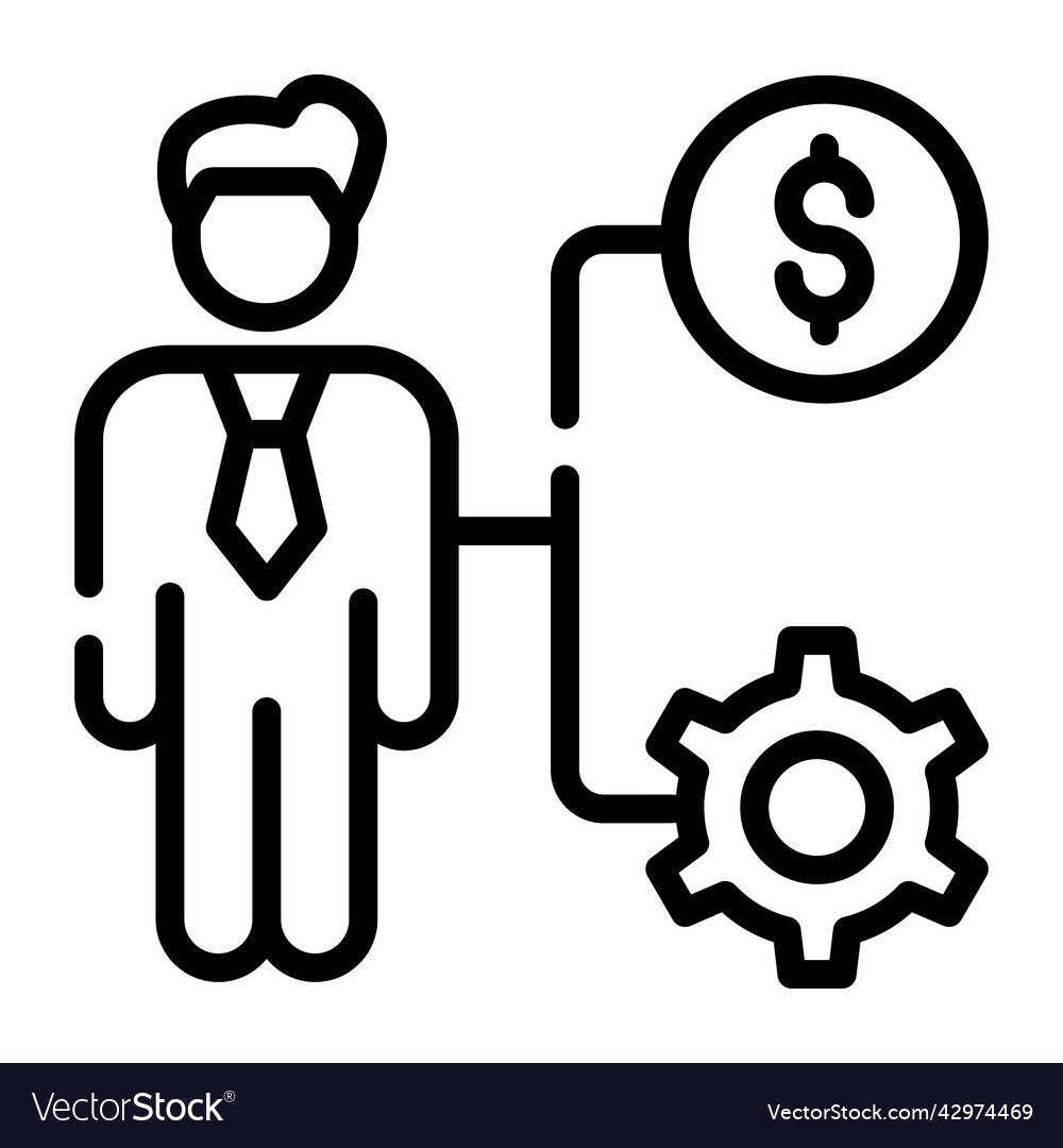 finance-manager-royalty-free-vector-image-vectorstock