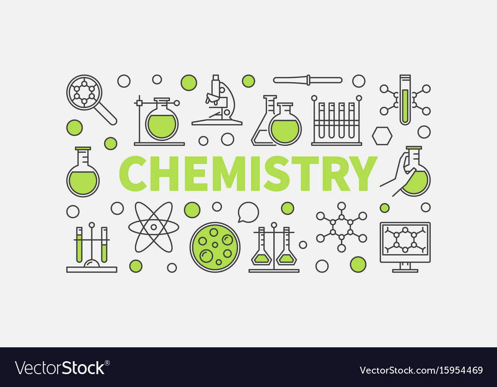 Modern chemistry Royalty Free Vector Image - VectorStock