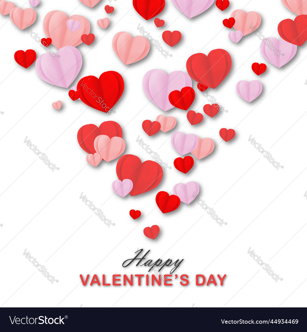 Valentines day background Royalty Free Vector Image