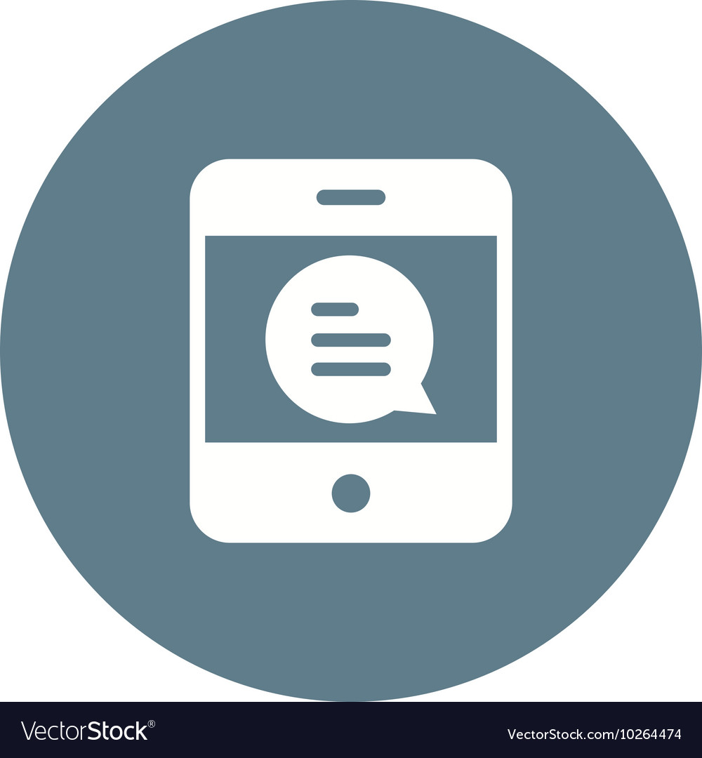 Text message ii Royalty Free Vector Image - VectorStock