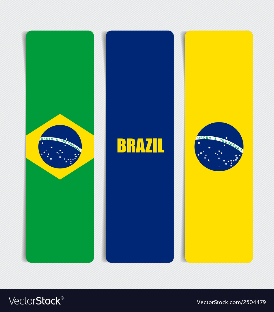 Brazil flags concept design