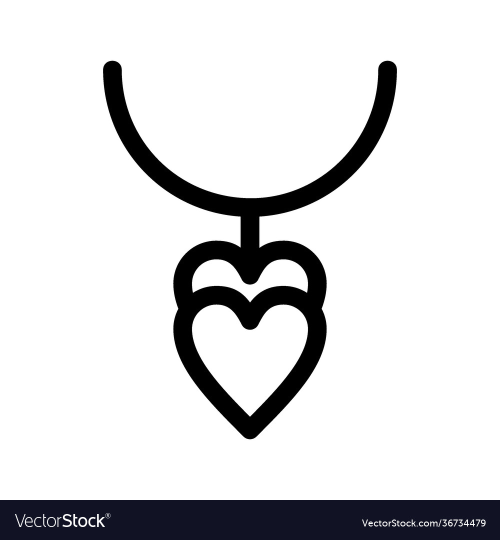 Locket icon or logo isolated sign symbol