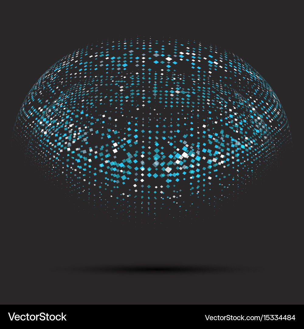 Abstract spheres background Royalty Free Vector Image