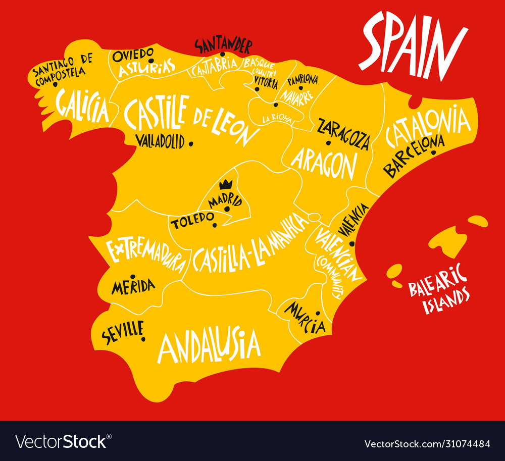 Spain Kingdoms Map Get Latest Map Update