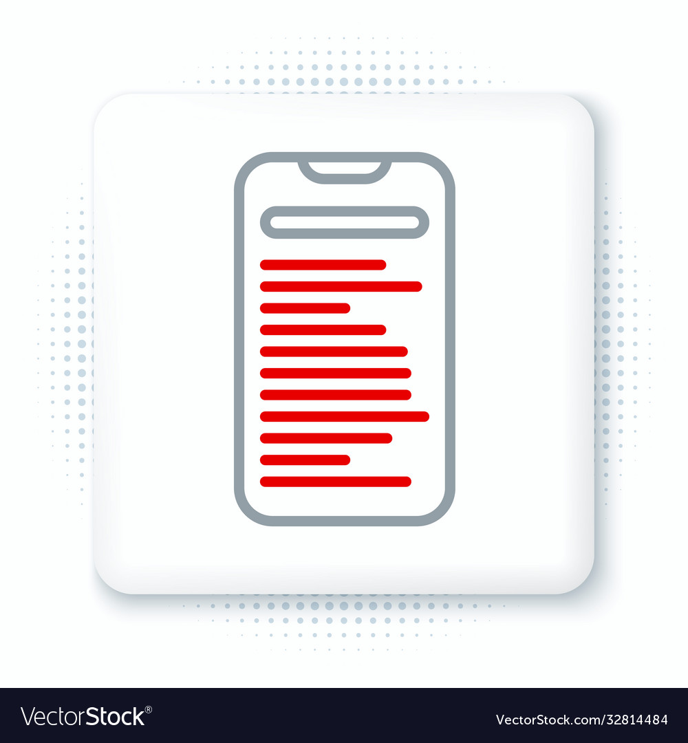 Line computer api interface icon isolated on white vector image Line computer api interface icon isolated on white