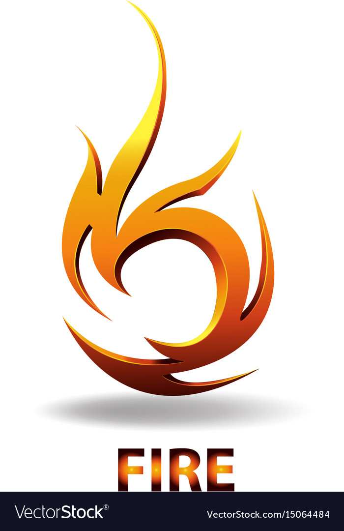 logo-element-symbol-fire-royalty-free-vector-image