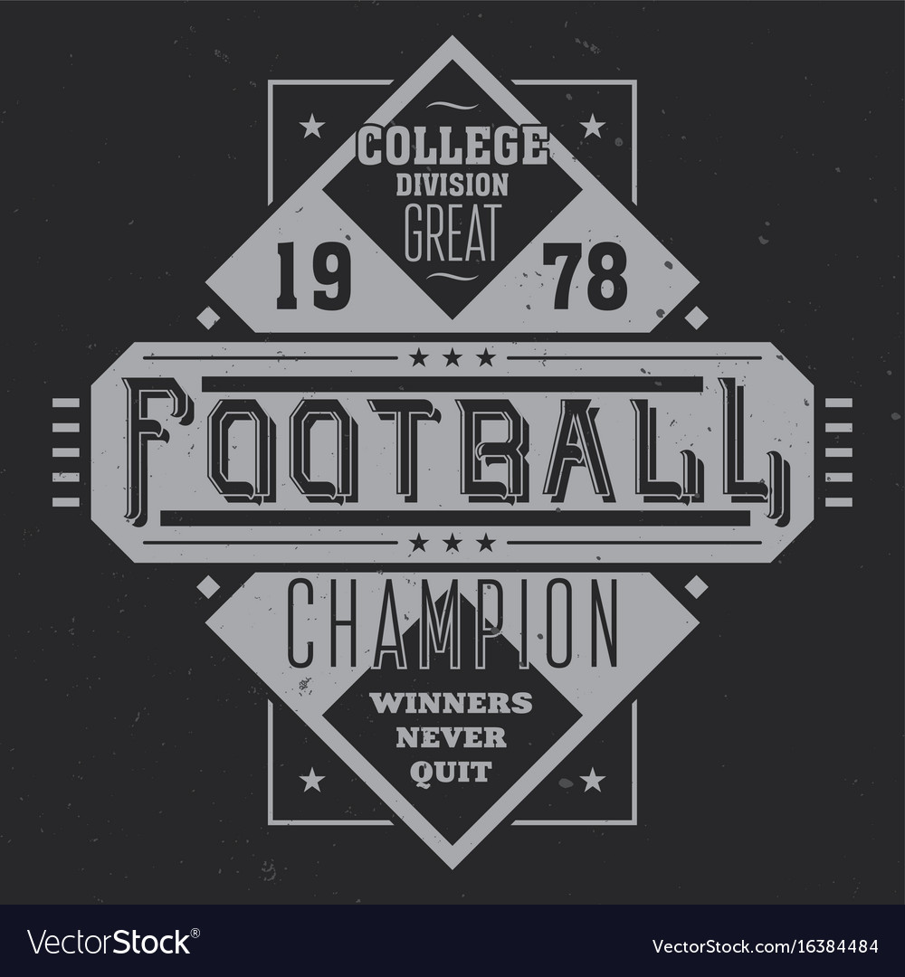 Vintage label design