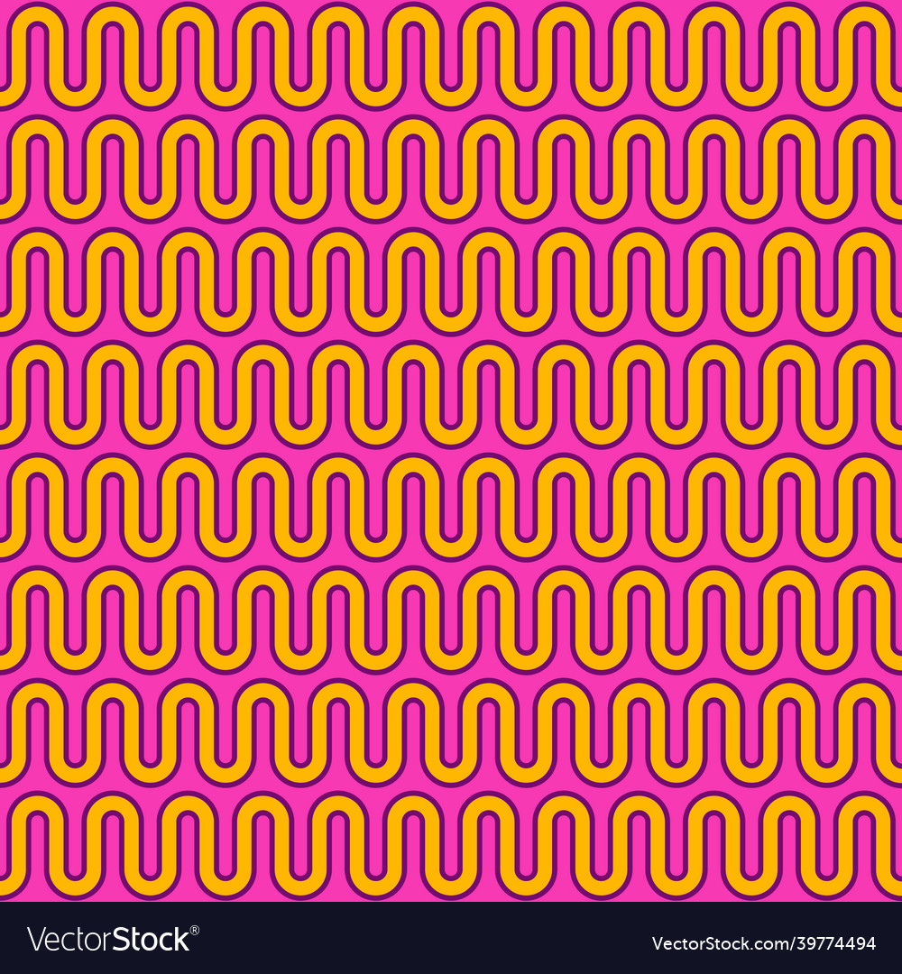 Abstract seamless pattern zigzag lines vector image Abstract seamless pattern zigzag lines