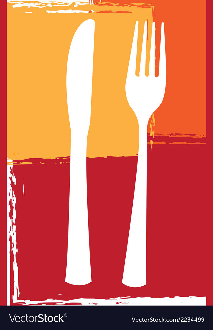 Menu design over pattern background