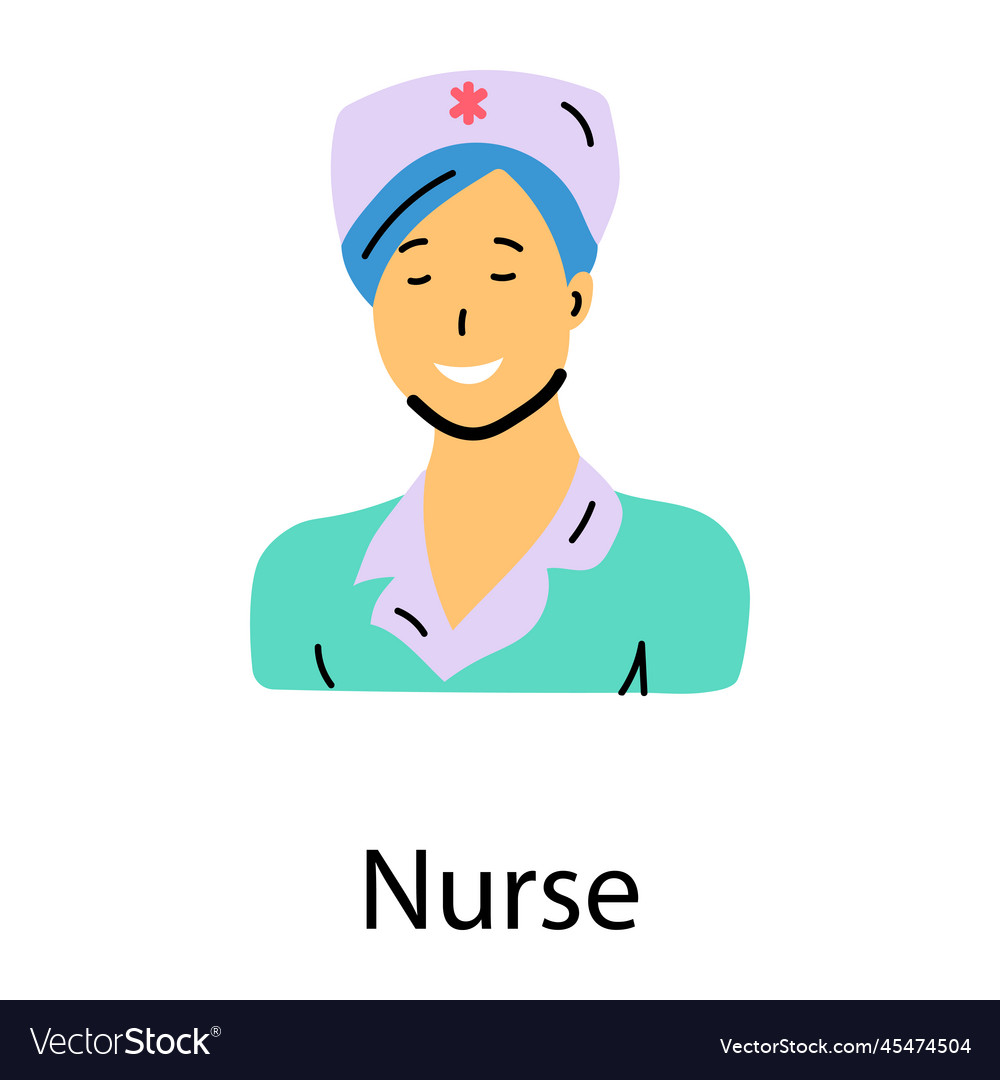 Nurse Royalty Free Vector Image - VectorStock