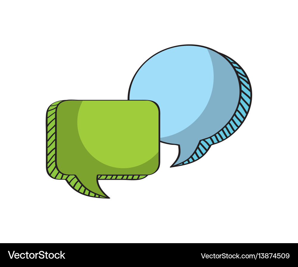 Speech bubble icon Royalty Free Vector Image - VectorStock