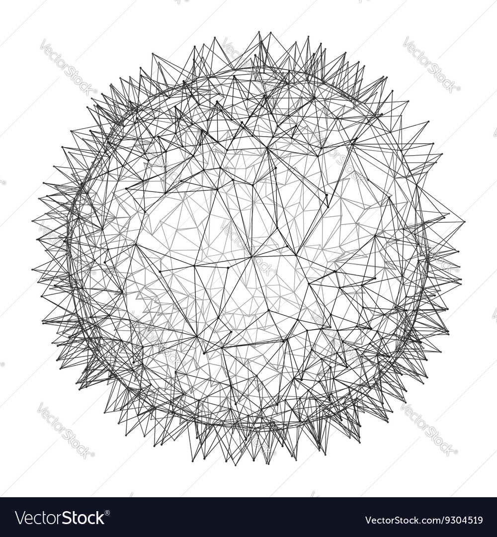 3d Sphäre globale digitale Verbindungen Technologie