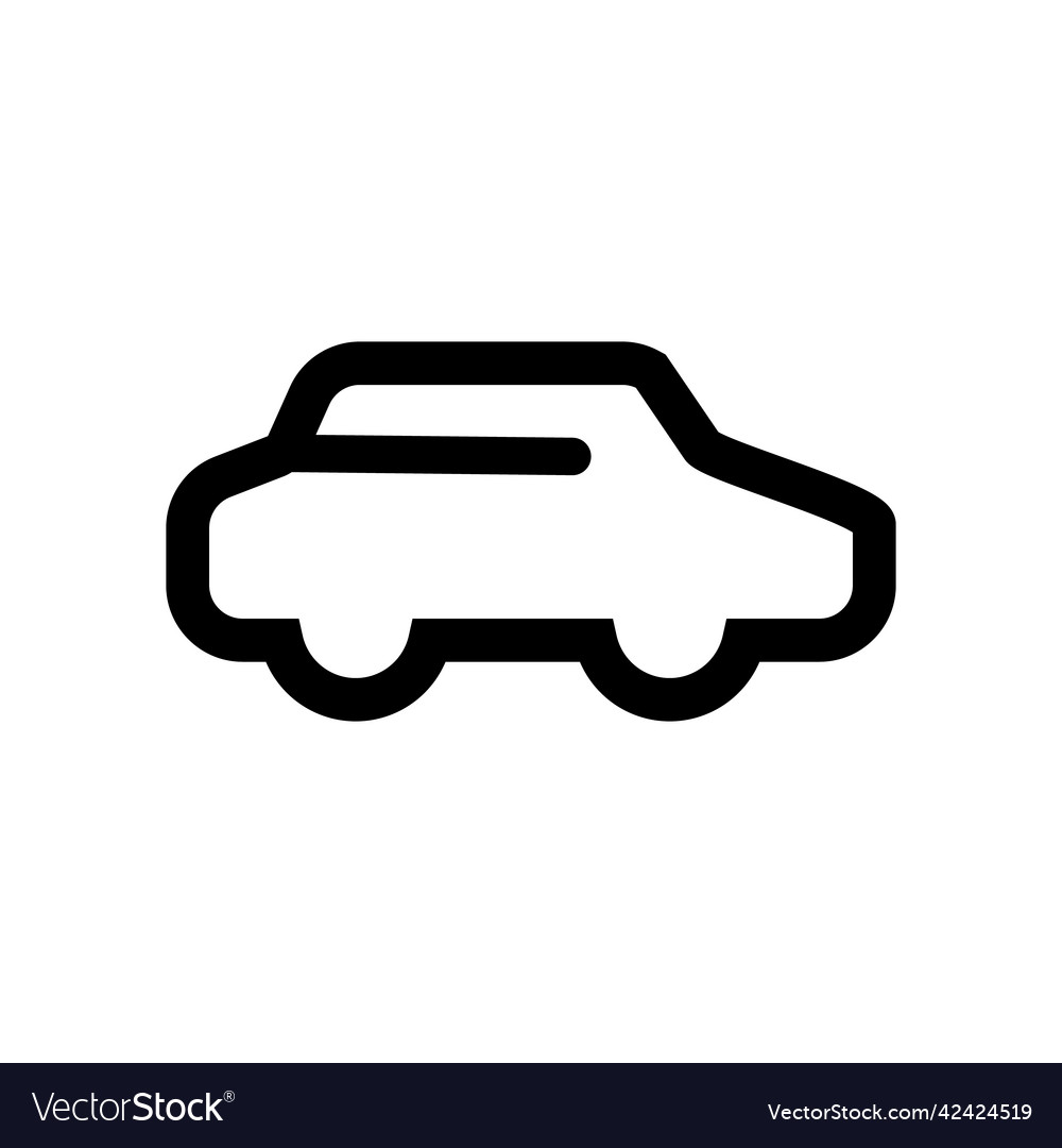 Car icon about traffic