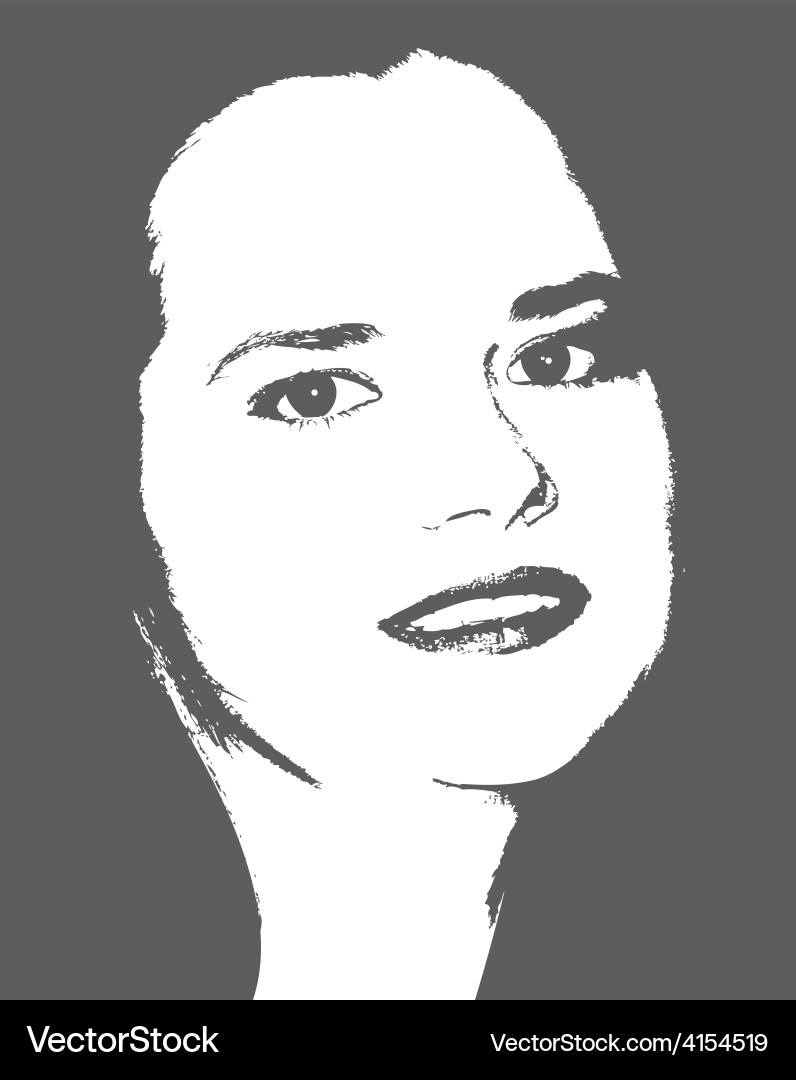 Face Royalty Free Vector Image - VectorStock
