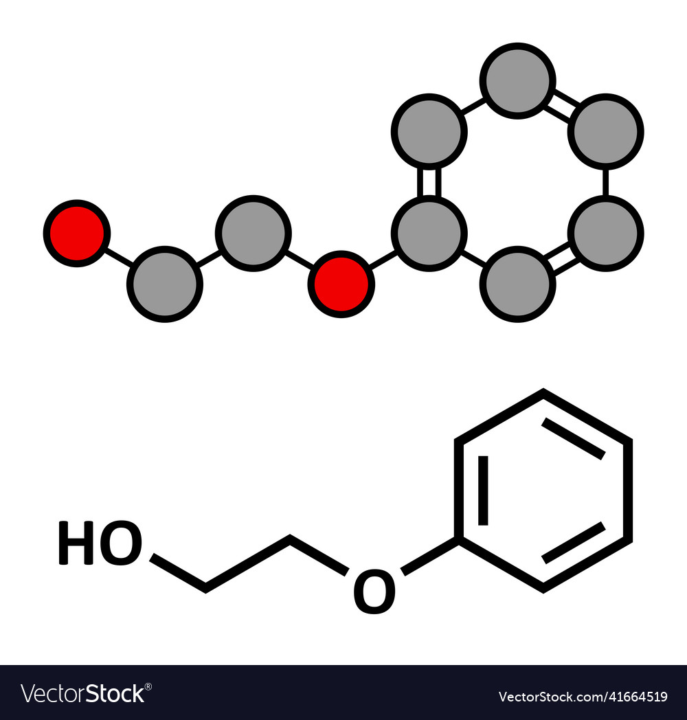 Phenoxyethanol preservative molecule used