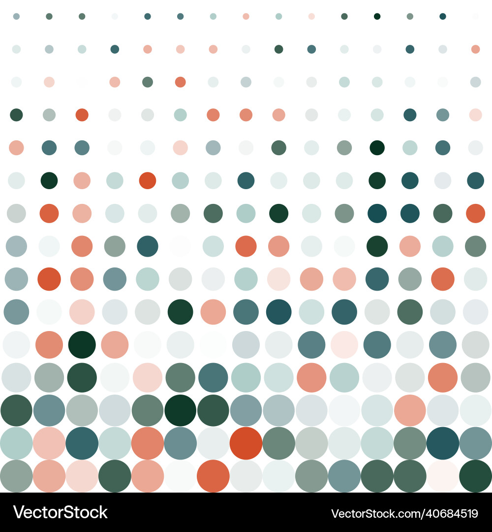Polka dot pattern seamless background Royalty Free Vector