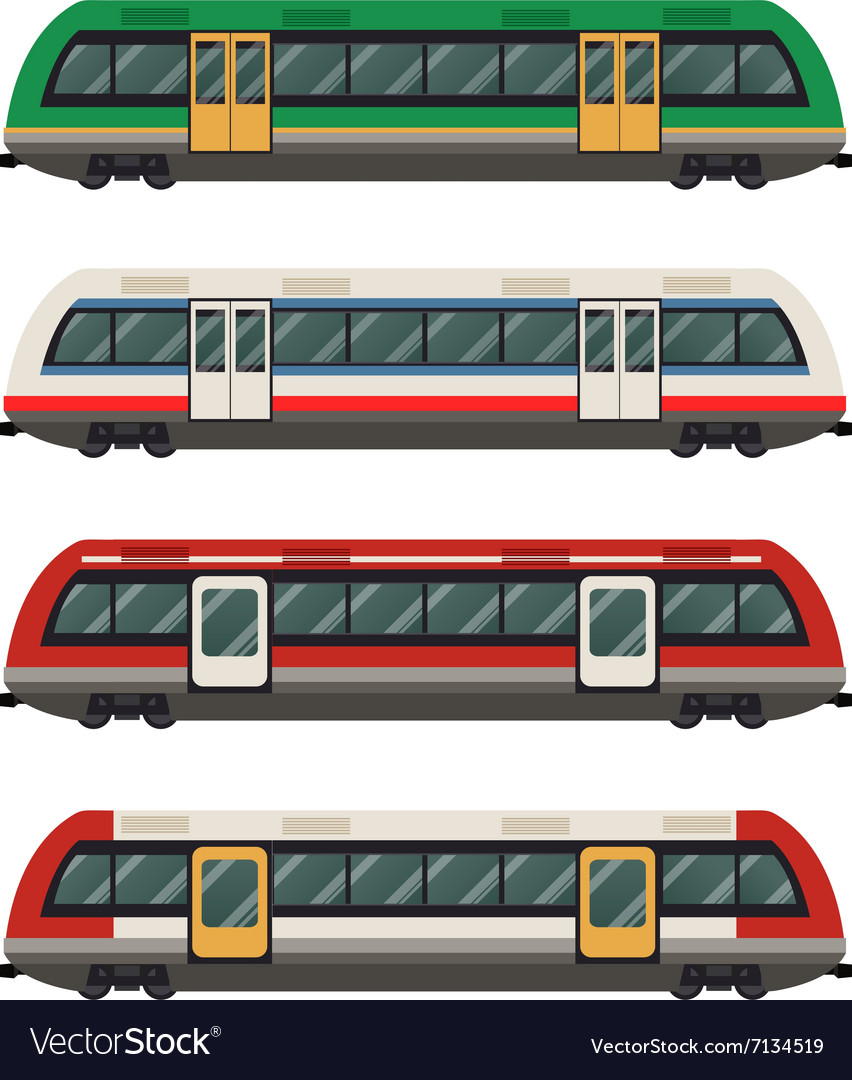 Set of railbuses