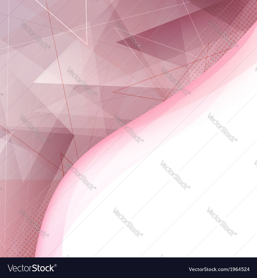 Modern folder template - triangular elements