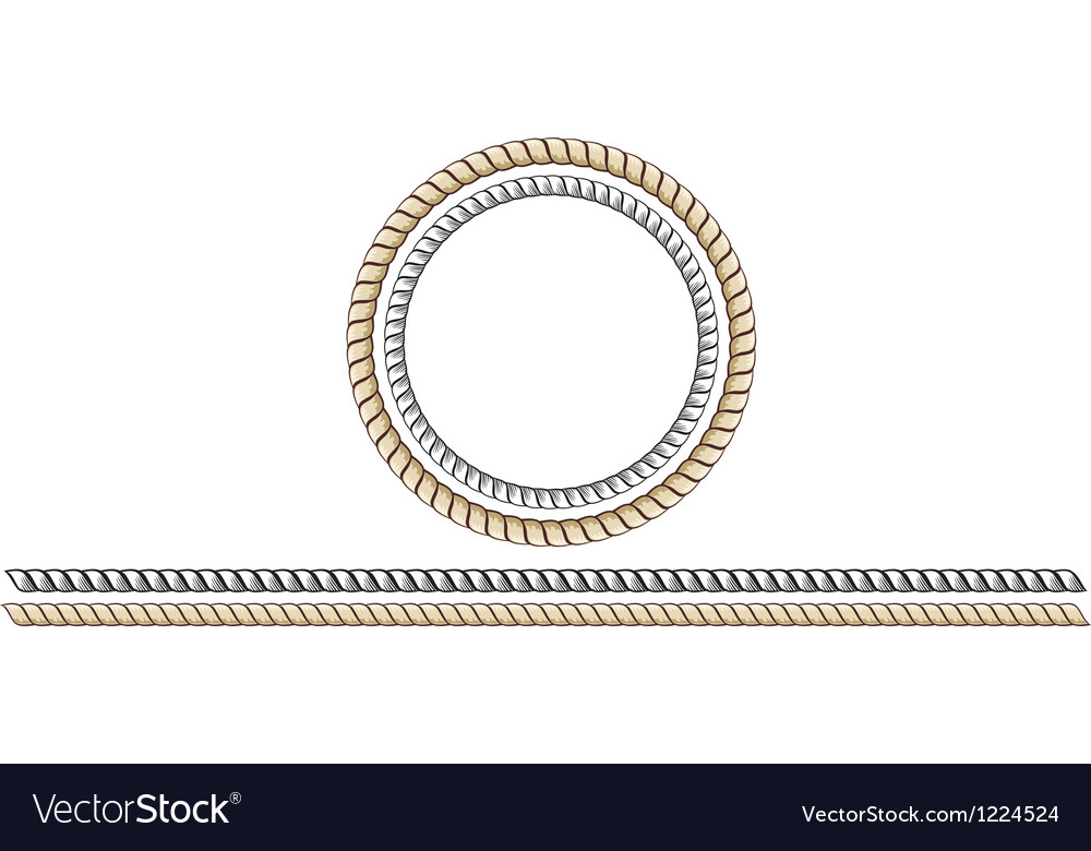 Rope Royalty Free Vector Image - VectorStock