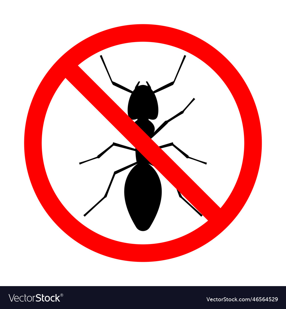 Anti ants sign