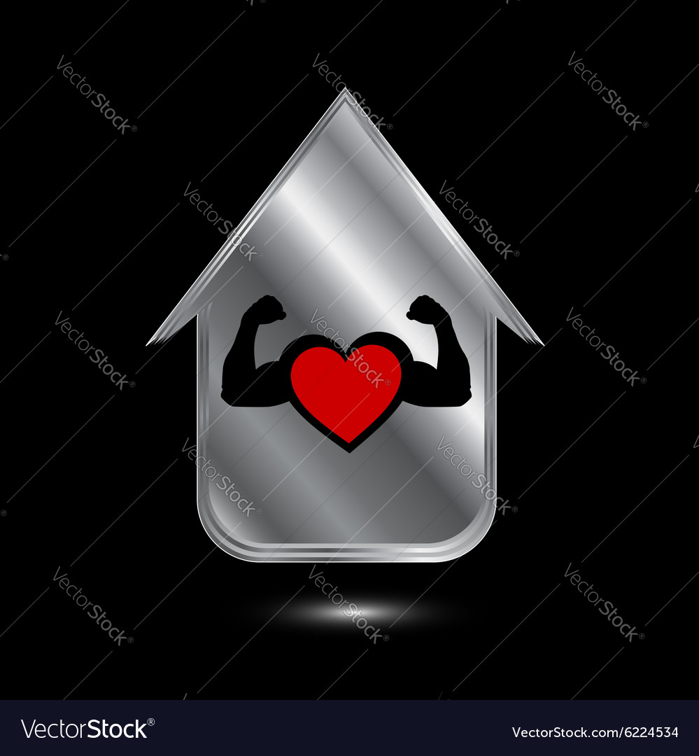 House with a healthy heart