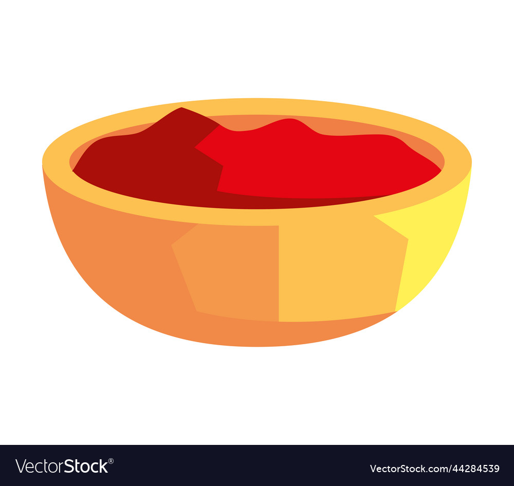 Indian red powder Royalty Free Vector Image - VectorStock