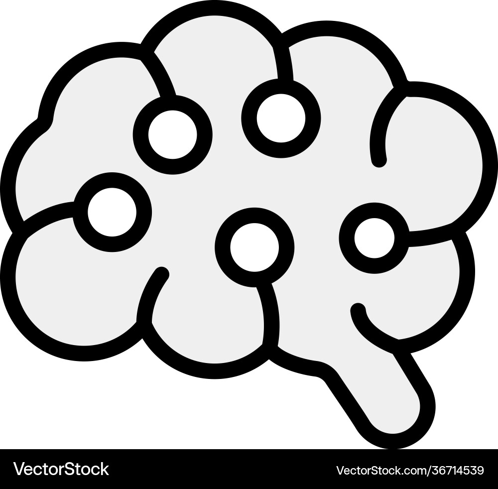 Neural network Royalty Free Vector Image - VectorStock