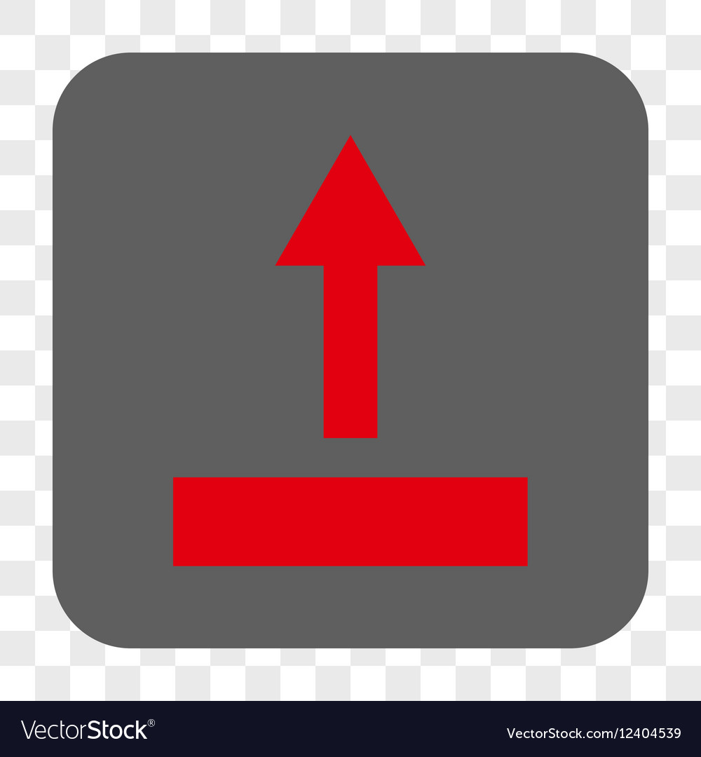 Pull up rounded square button