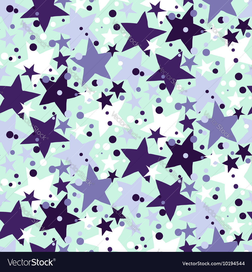 Pattern with stars