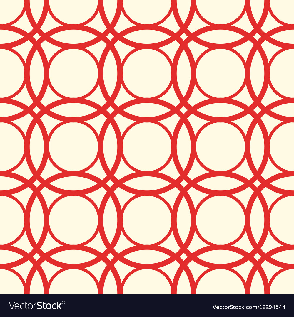 Seamless white red pattern Royalty Free Vector Image