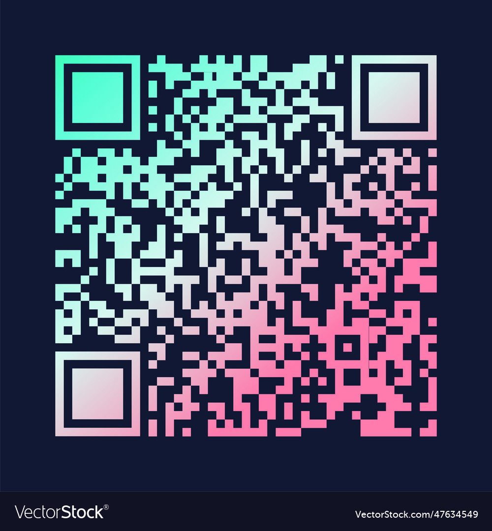Gradient Qr Code Quick Response Code Marketing Vector Image gradient-qr-code-quick-response-code-marketing-vector-image