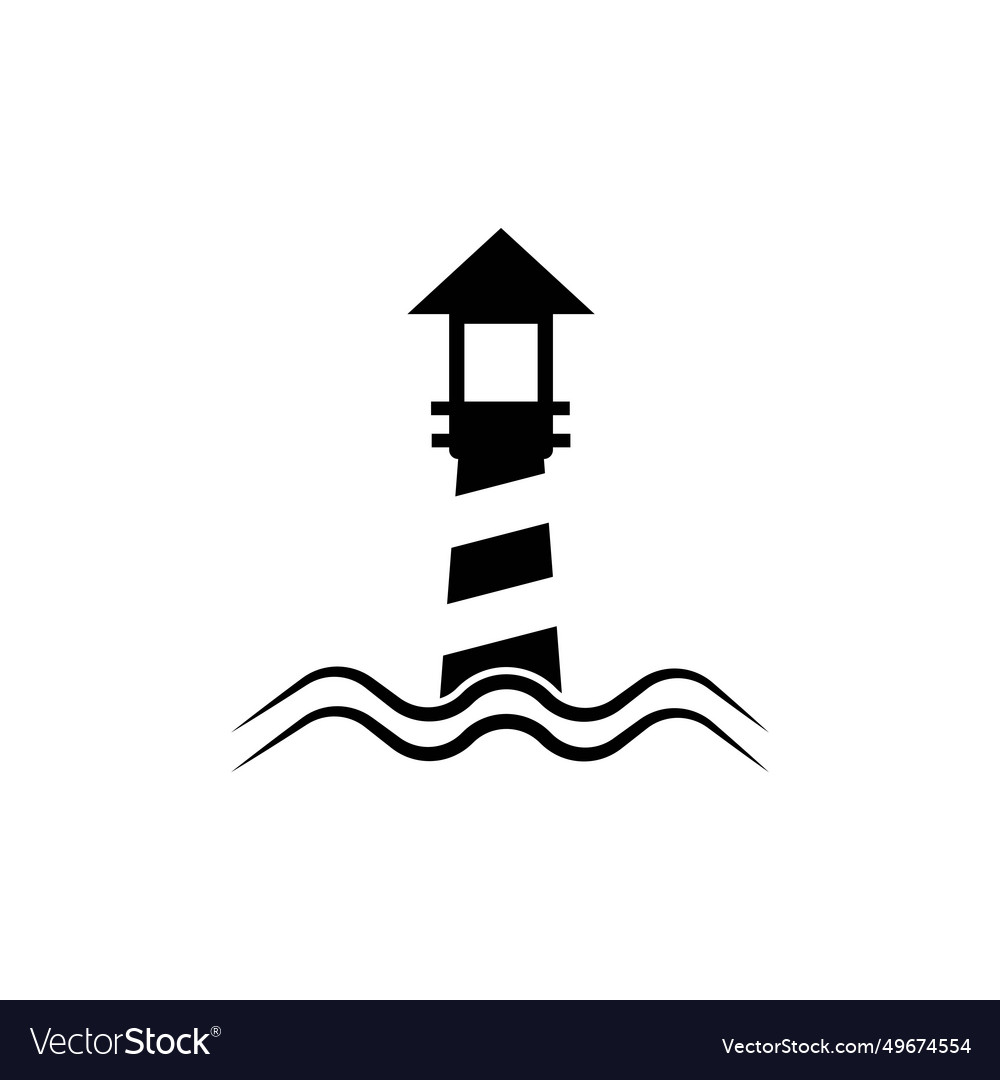 Lighthouse icon Royalty Free Vector Image - VectorStock