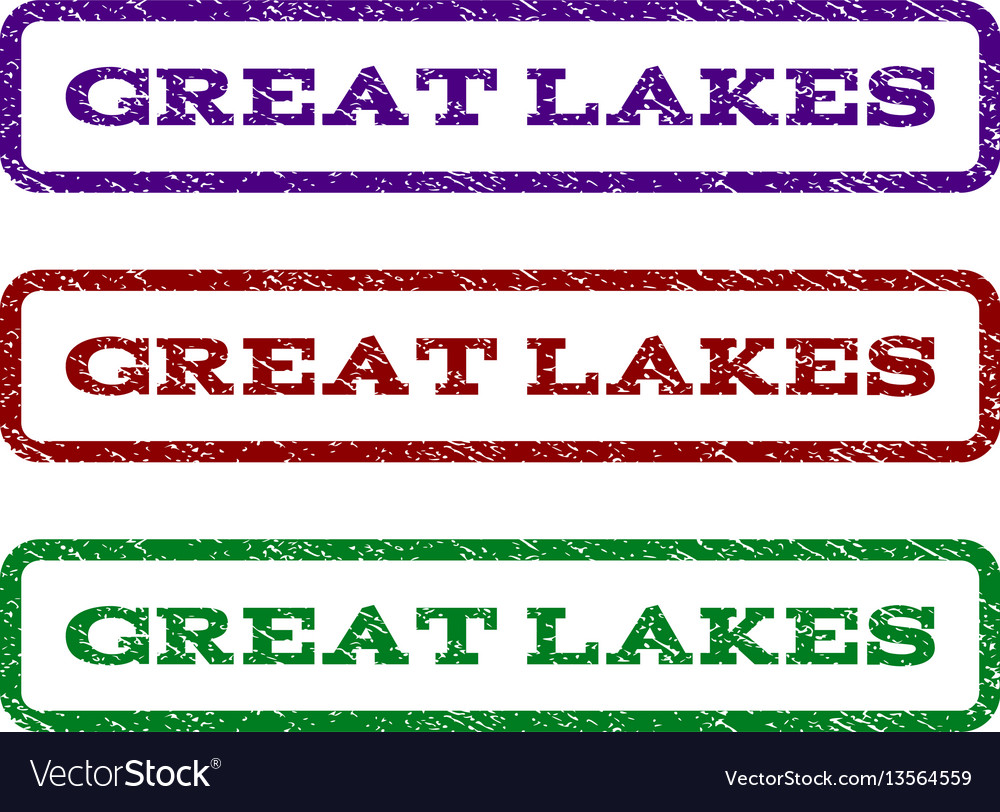 Great lakes watermark stamp