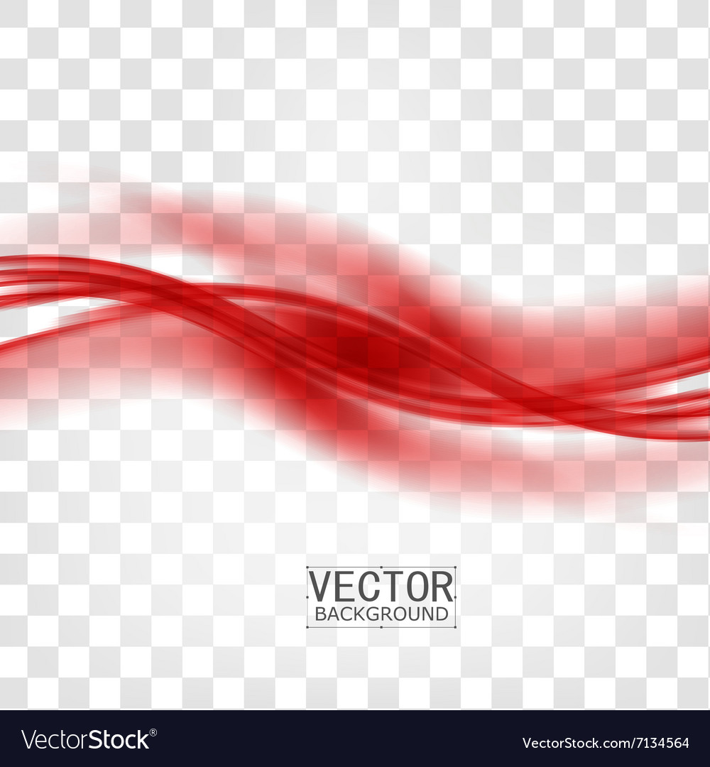 Red background curve