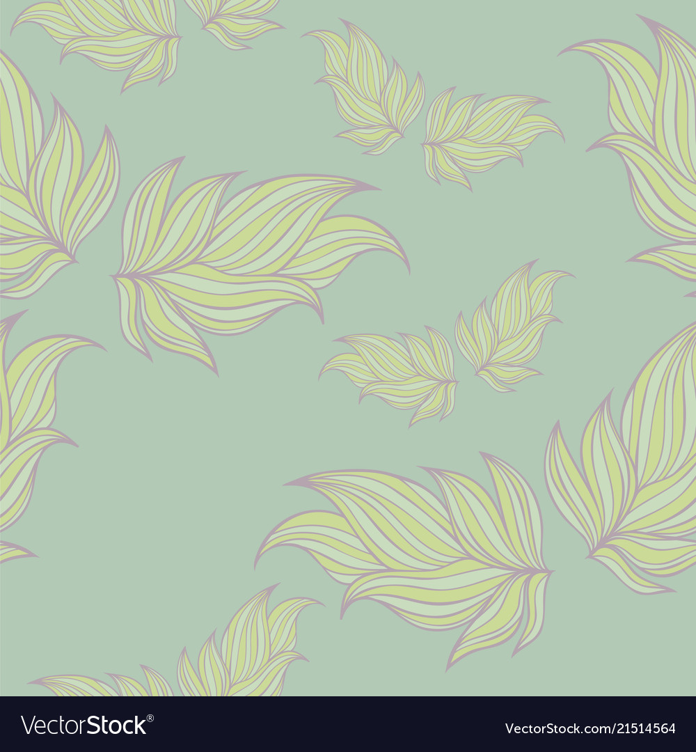 Seamless floral background pattern nature theme