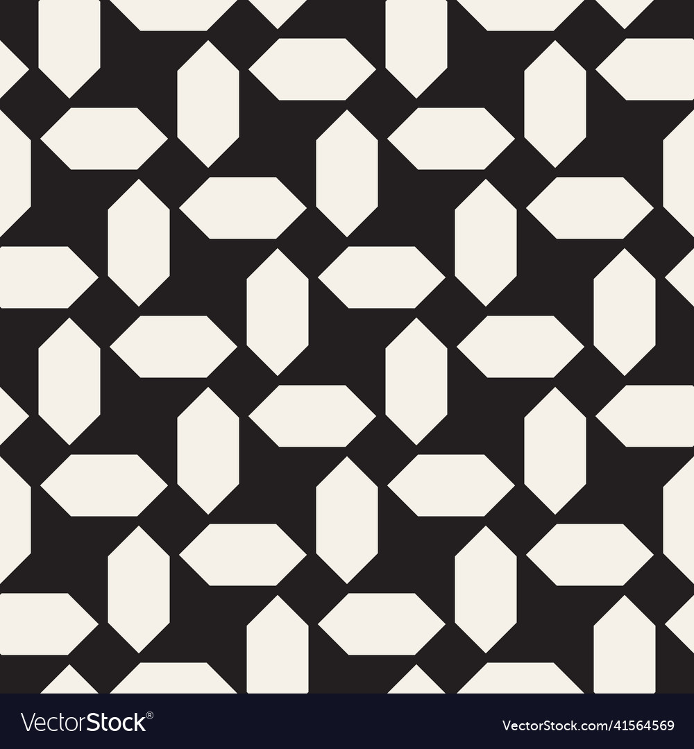 Seamless pattern repeating geometric elements vector image Seamless pattern repeating geometric elements