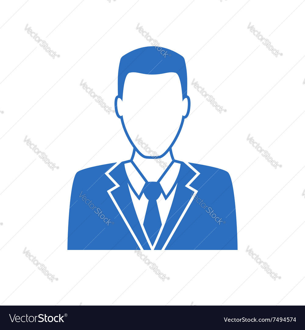 Man in business suit icon