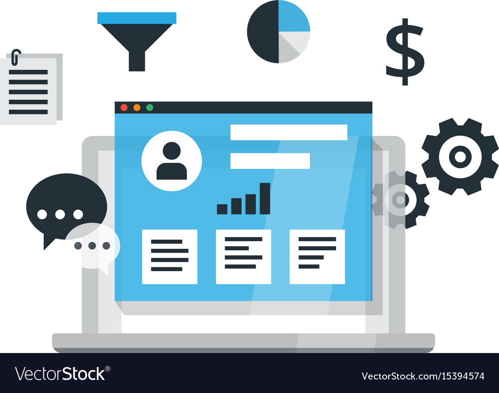 Organization of data on work with clients crm