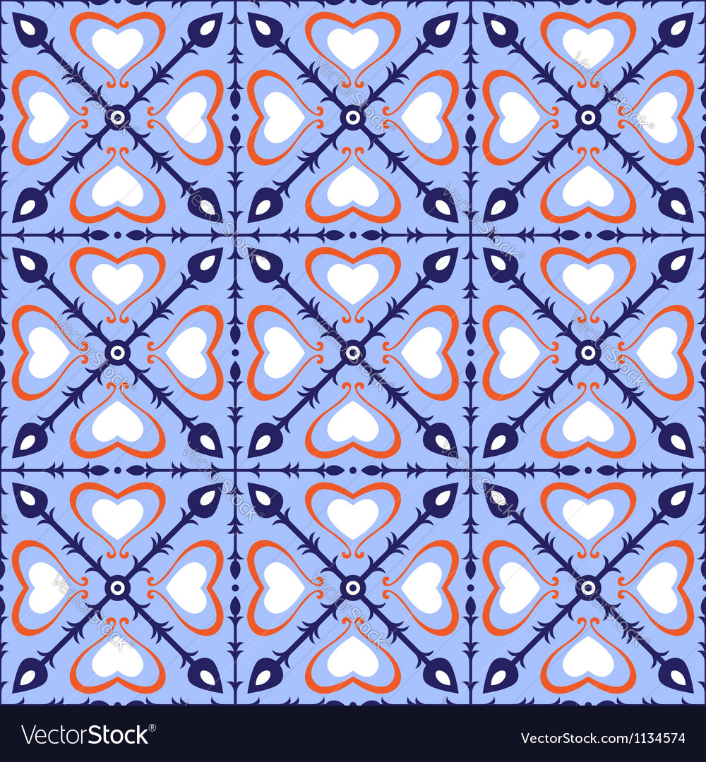 Seamless arabic tiles