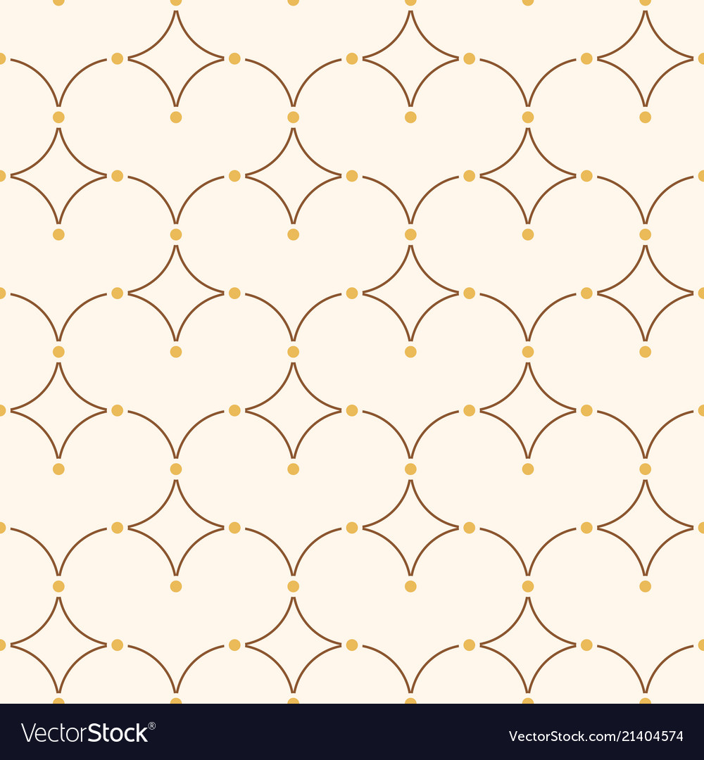 Seamless minimalistic pattern vector image Seamless minimalistic pattern