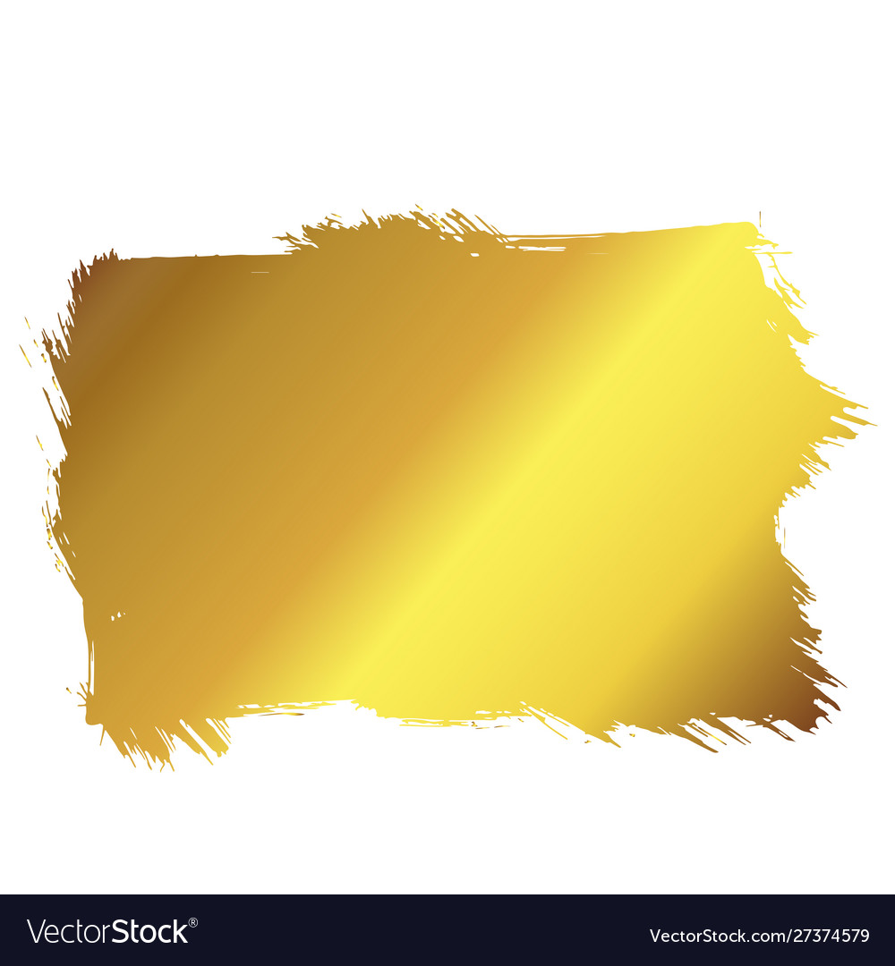 Golden art frame decoration border Royalty Free Vector Image