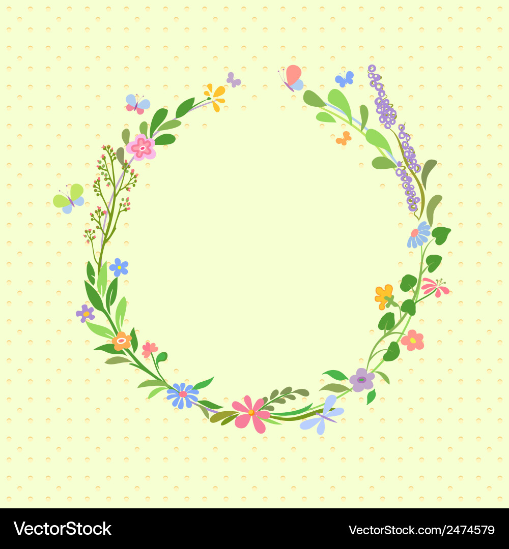 Summer frame Royalty Free Vector Image - VectorStock