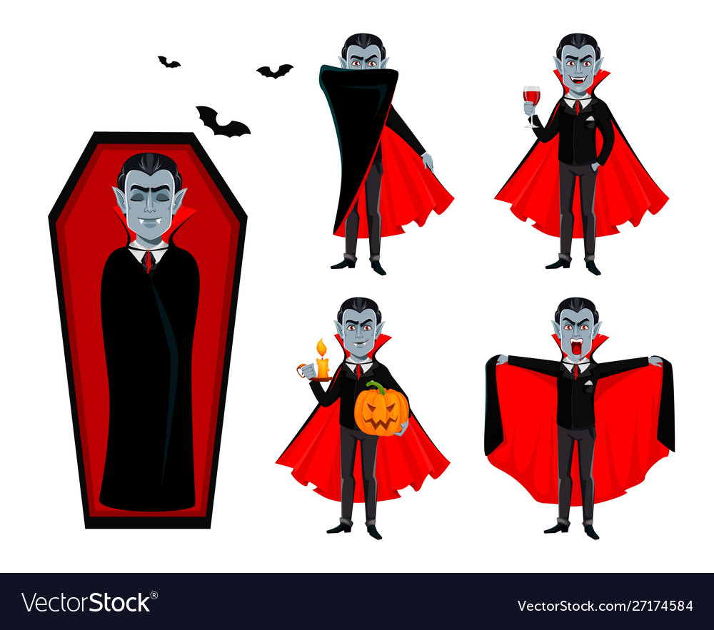 Premium Vector  Halloween vampire illustration. illustration of a vampire  child who appears on halloween night.