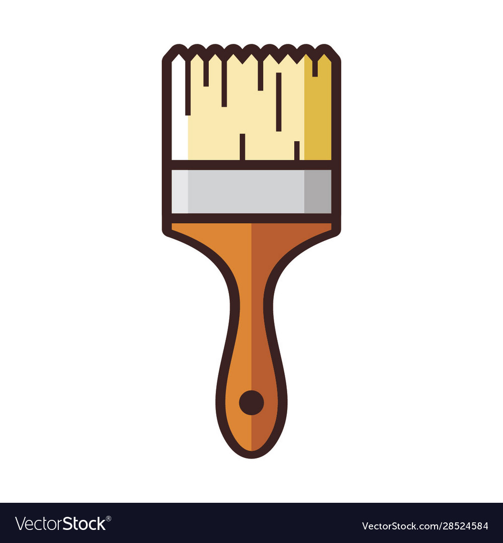 Paintbrush Royalty Free Vector Image - Vectorstock