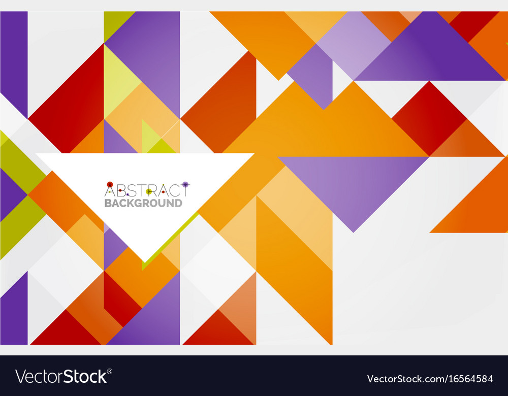 Triangle pattern design background