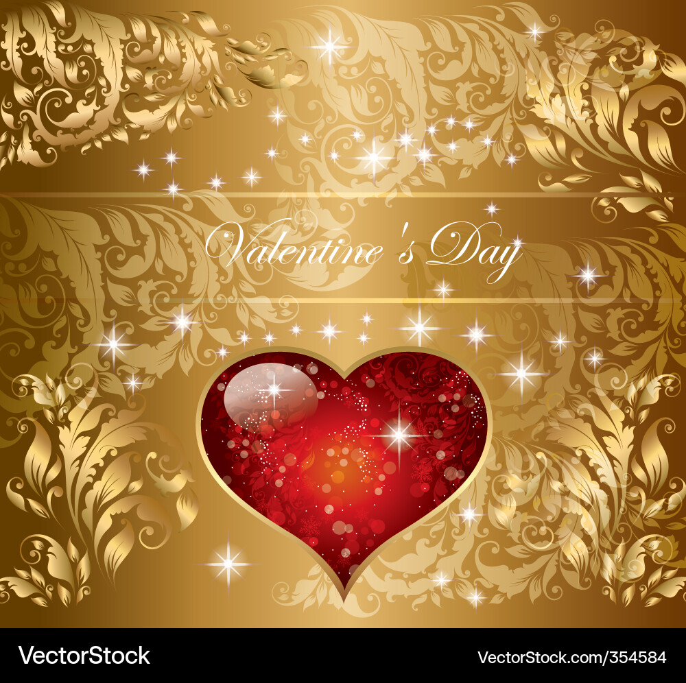Valentine day Royalty Free Vector Image - VectorStock