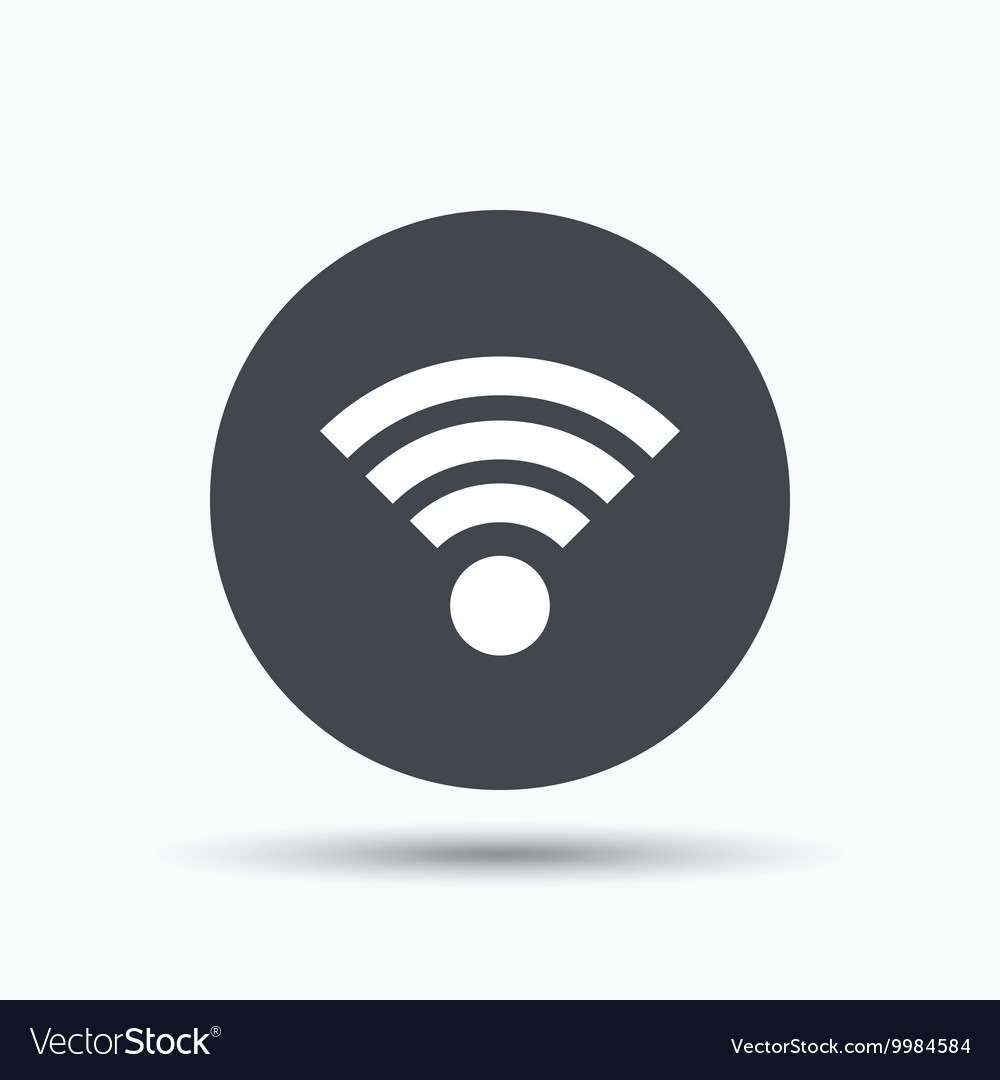 Wifi-Symbol drahtloses Internet-Zeichen